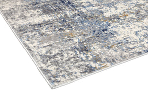 Expressions Navy Blue Modern Rug - Floorsome - Modern Rugs