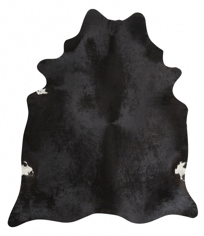 Exquisite Natural Cowhide Black