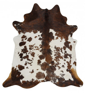 Exquisite Natural Cowhide Black Tricolor - Floorsome - Cowhide