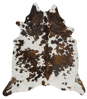 Exquisite Natural Cowhide Black Tricolor - Floorsome - Cowhide