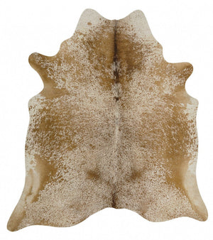 Exquisite Natural Cowhide Salt & Pepper Brown - Floorsome - Cowhide