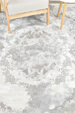 Finnegan 10172B Neutral Grey Rug - Floorsome - INDOOR/OUTDOOR