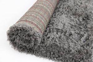 Flokati Shag Rug Charcoal - Floorsome - Shaggy