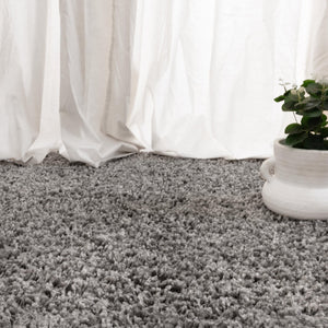 Florence Shaggy Light Grey - Floorsome - Rug