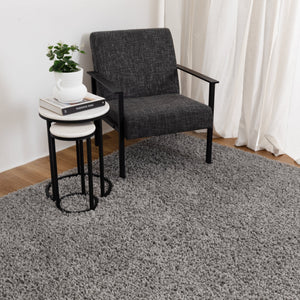 Florence Shaggy Light Grey - Floorsome - Rug