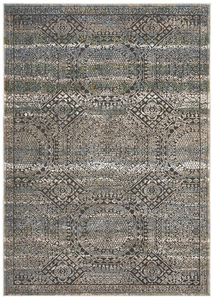 Fluid Morrow Modern Blue Rug - Floorsome - Modern