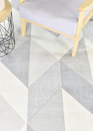 Focus Light Grey Rug - Floorsome - MODERN