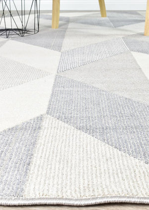 Focus Light Grey Rug - Floorsome - MODERN