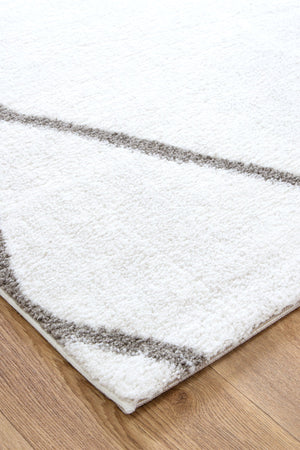 Grace Diamond Polyester Rug - Floorsome - Rug