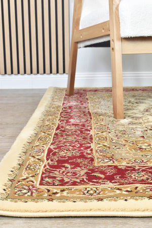 Granada 15 Cream Red - Floorsome - TRADITIONAL