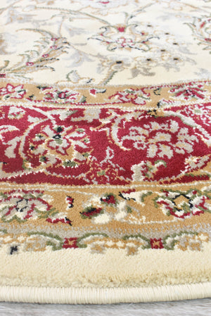 Granada 15 Cream Red - Floorsome - TRADITIONAL