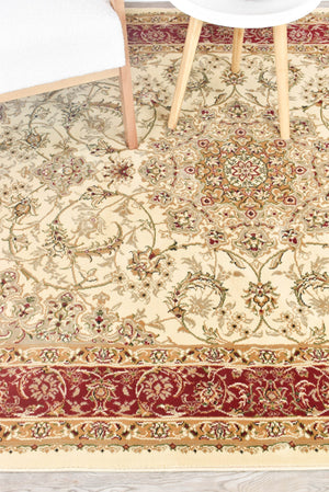 Granada 15 Cream Red - Floorsome - TRADITIONAL