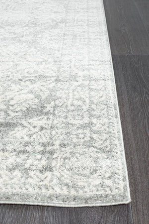 Gwyneth Stunning Transitional Silver Rug - Floorsome - Modern