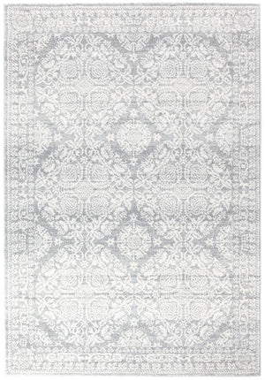 Gwyneth Stunning Transitional Silver Rug - Floorsome - Modern