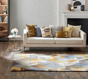 Harlequin Arccos Ochre 040206 Designer Rug - Floorsome - Designer 2020