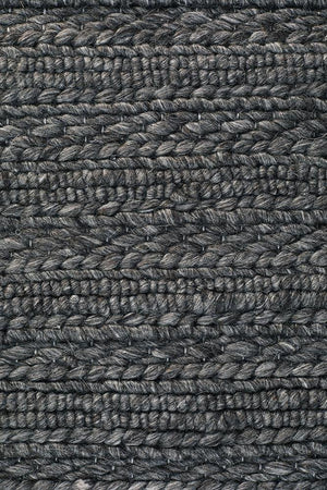 Harvest Charcoal Rug - Floorsome - MODERN