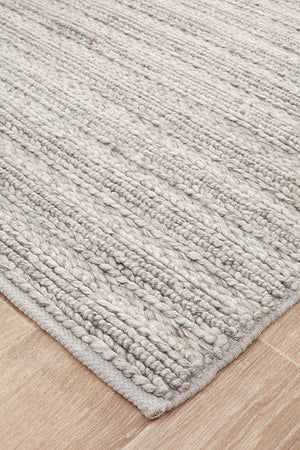 Harvest Silver Rug - Floorsome - MODERN