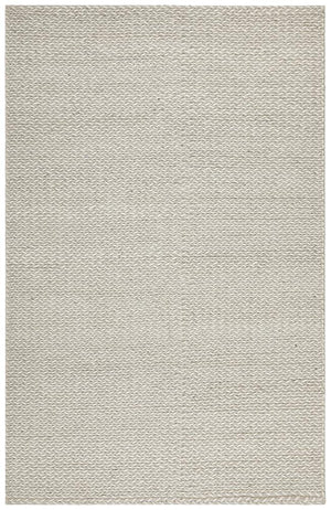 Helena Woven Wool Rug Grey White - Floorsome - Modern