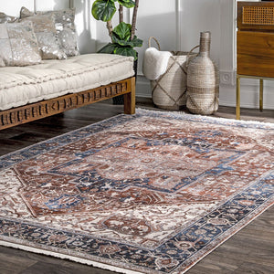 Heriz Hazelnut Rug - Floorsome - HERIZ COLLECTION