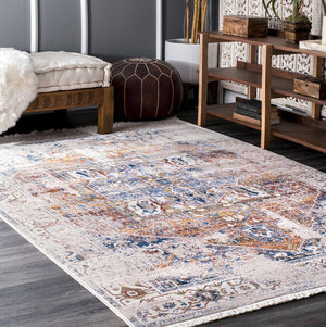 Heriz Ivory Rug - Floorsome - HERIZ COLLECTION