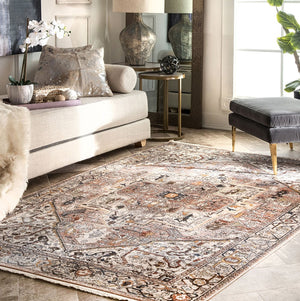 Heriz Mushroom Rug - Floorsome - HERIZ COLLECTION