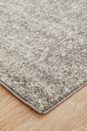 Homage Grey Transitional Runner Rug - Floorsome - Modern