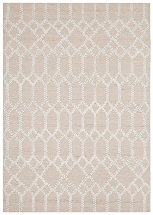 Hudson 805 Nude Recycled Rug - Floorsome - Modern