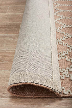 Hudson 805 Nude Recycled Rug - Floorsome - Modern