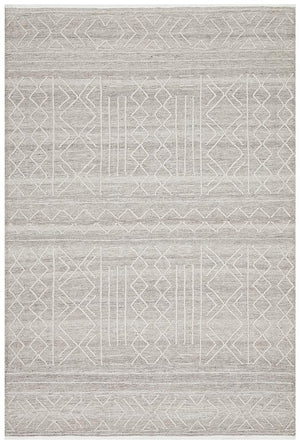 Hudson 807 Natural Wool Rug - Floorsome - Modern