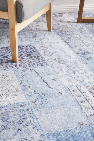 Illusions 121 Denim Rug - Floorsome - Illusion Collection