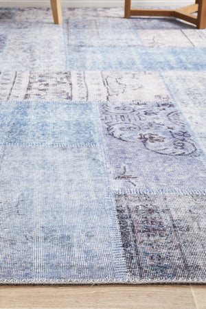 Illusions 121 Denim Rug - Floorsome - Illusion Collection