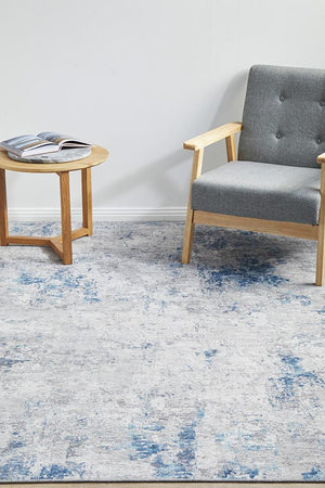 Illusions 132 Blue Rug - Floorsome - Illusion Collection