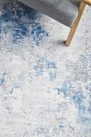 Illusions 132 Blue Rug - Floorsome - Illusion Collection