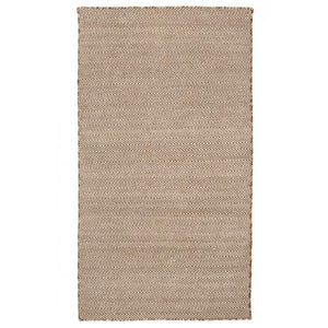 Indoor Outdoor Recycled Plastic PET Polypropylene Rug Herringbone Beige - Floorsome - Indoor/Outdoor Rugs