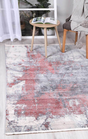 Istanbul Modern Aydeniz Blush Rug - Floorsome - Modern