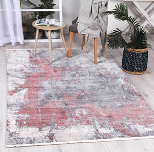 Istanbul Modern Aydeniz Blush Rug - Floorsome - Modern