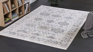 Istanbul Modern Aylin Cream Blue Rug - Floorsome - Modern