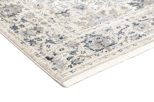 Istanbul Modern Aylin Cream Blue Rug - Floorsome - Modern