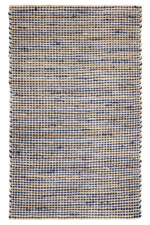 Jute Rug - Iris Indigo Blue - Floorsome - Jute Rugs