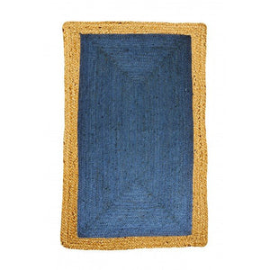 Jute Rug - Phoenix Indigo Blue - Floorsome - Jute Rugs