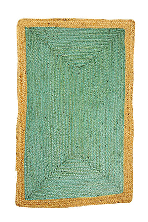 Jute Rug - Phoenix Sea Green - Floorsome - Jute Rugs