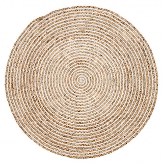 Jute Rug - Plumeria