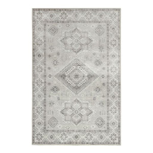 Kanchan Beige Machine Washable Rug - Floorsome - Modern