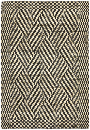 Kimi Hand Woven Tribal Jute Rug - Floorsome - Natural