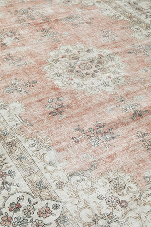 Kindred Coco Peach Washable Rug - Floorsome - Kindred Collection