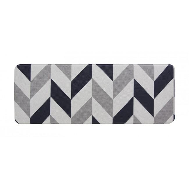 Kitchen Mat - Herringbone Navy