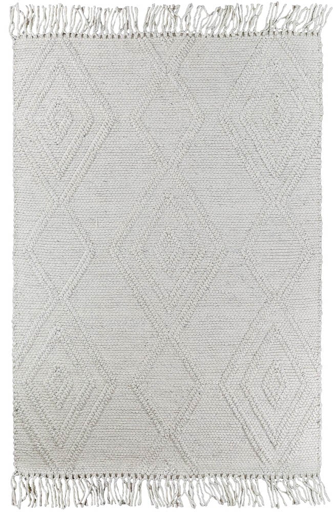 Lapis Ivory Wool Rug