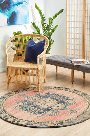 Legacy 852 Earth Round Rug - Floorsome - MODERN