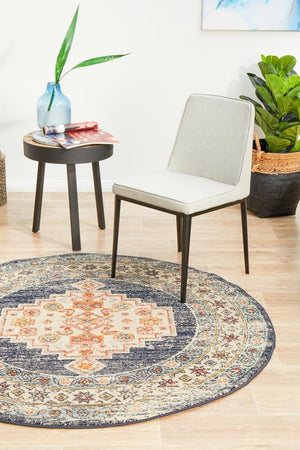 Legacy 855 Ecru Round Rug - Floorsome - MODERN