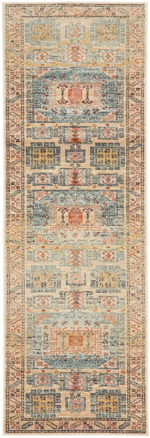 Legacy 859 Sky Blue Runner Rug - Floorsome - MODERN